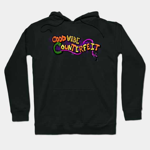 GVC Graffiti Logo Hoodie by GoodVibeCounterfeit